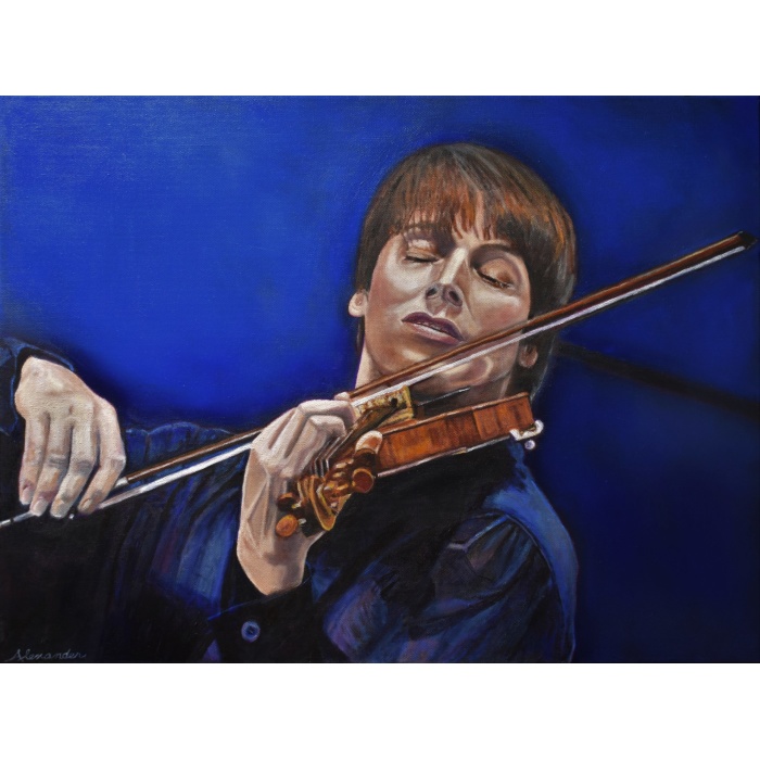 an-oil-painting-of-Joshua-Bell