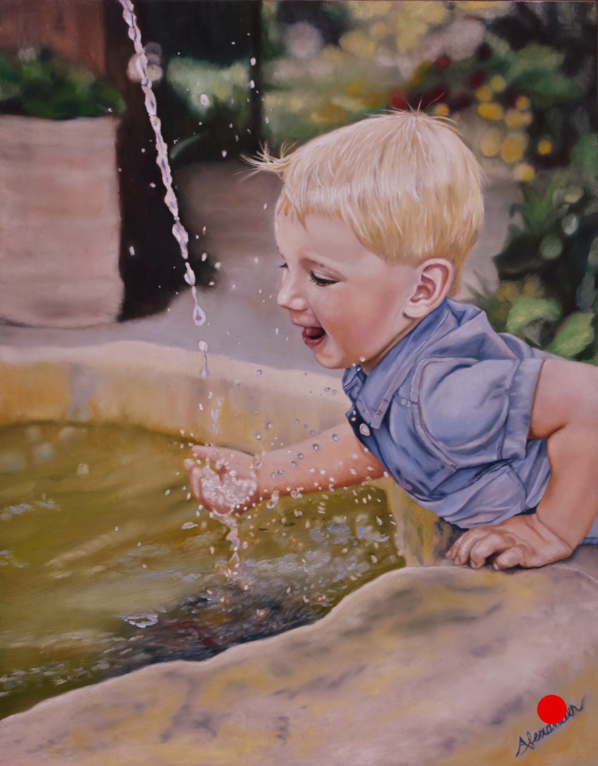 oil-painting-childs-play-SOLD