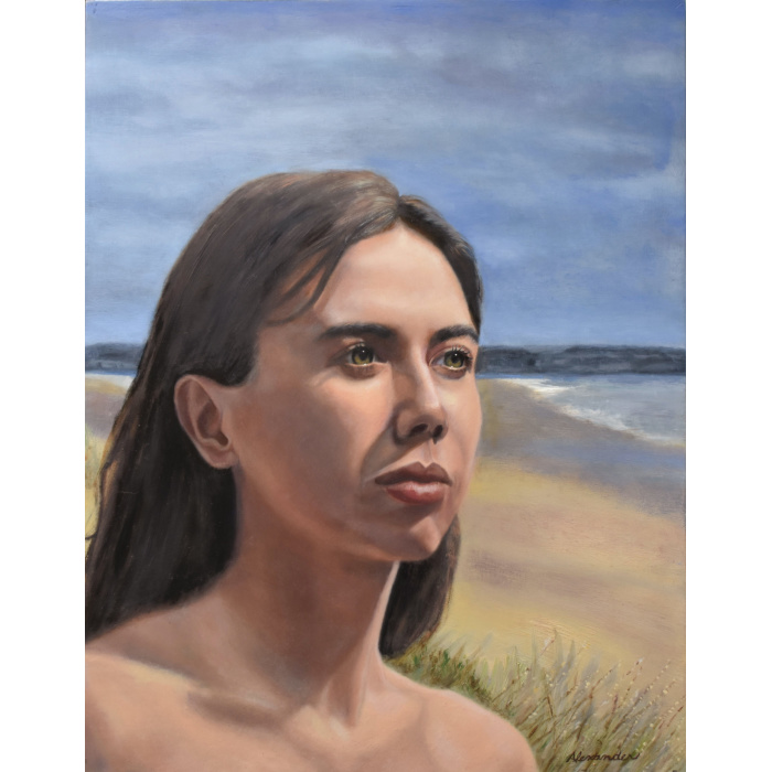 oil-painting-on-the-beach
