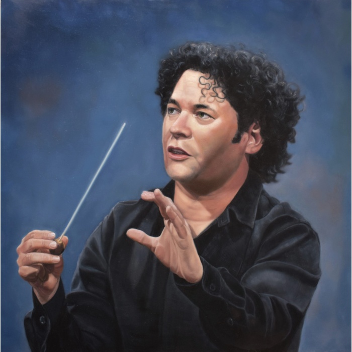 oil-painting-Gustavo-Dudamel