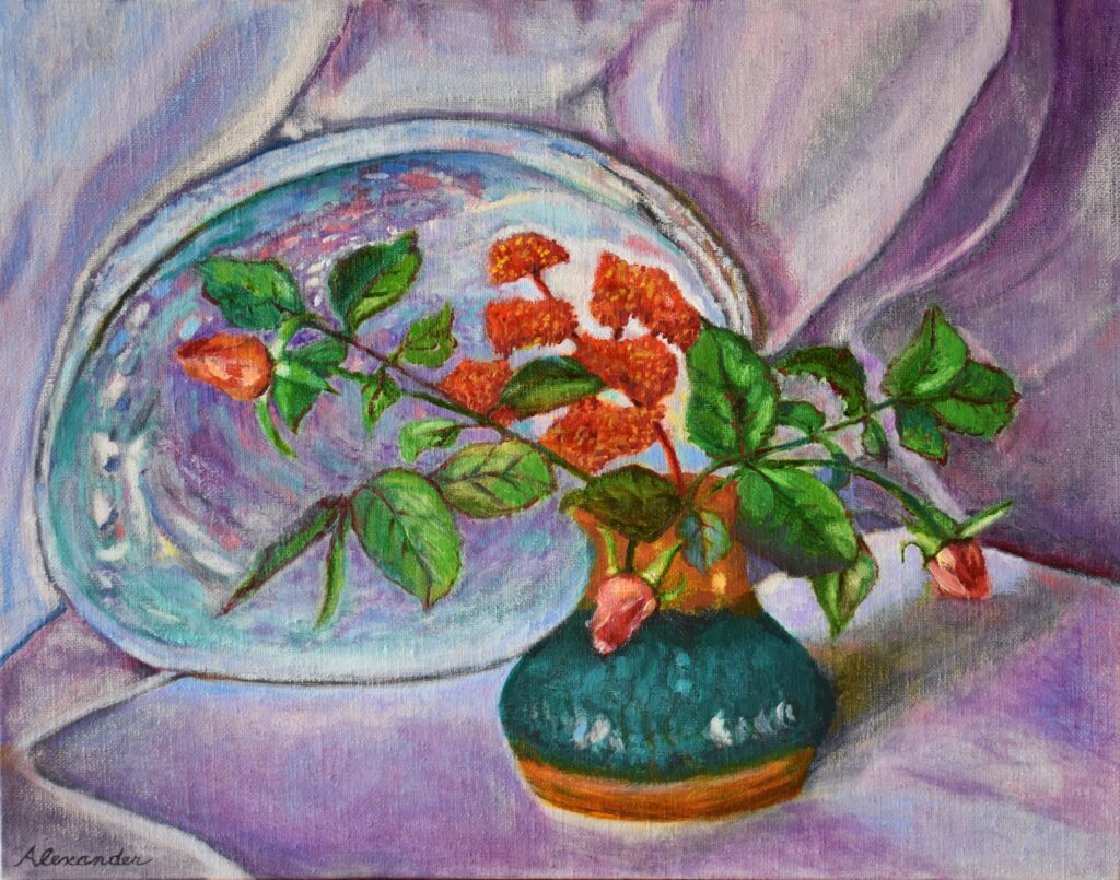 oil-painting-abalone-shell-and-seminari0-vase-with-flowers