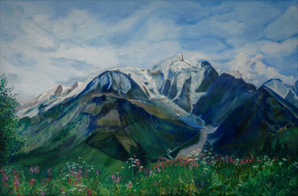 oil-painting-Australian-alps