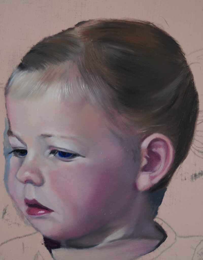 oil-painting-three-children