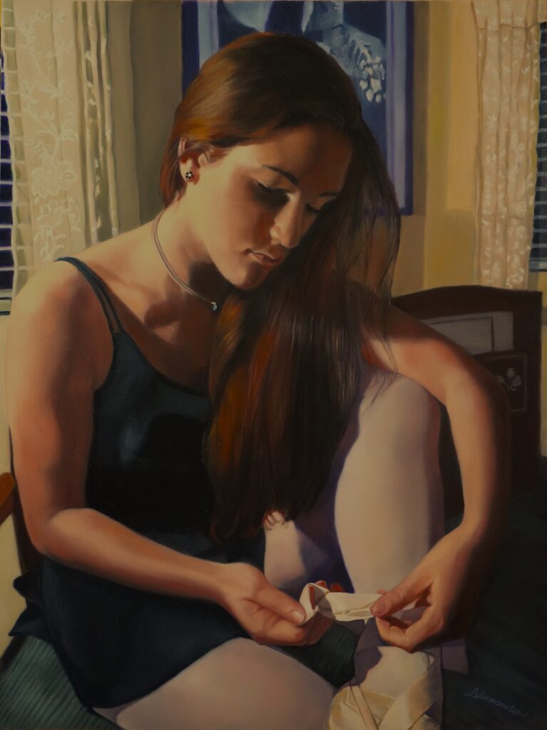 oil-painting-Giselle