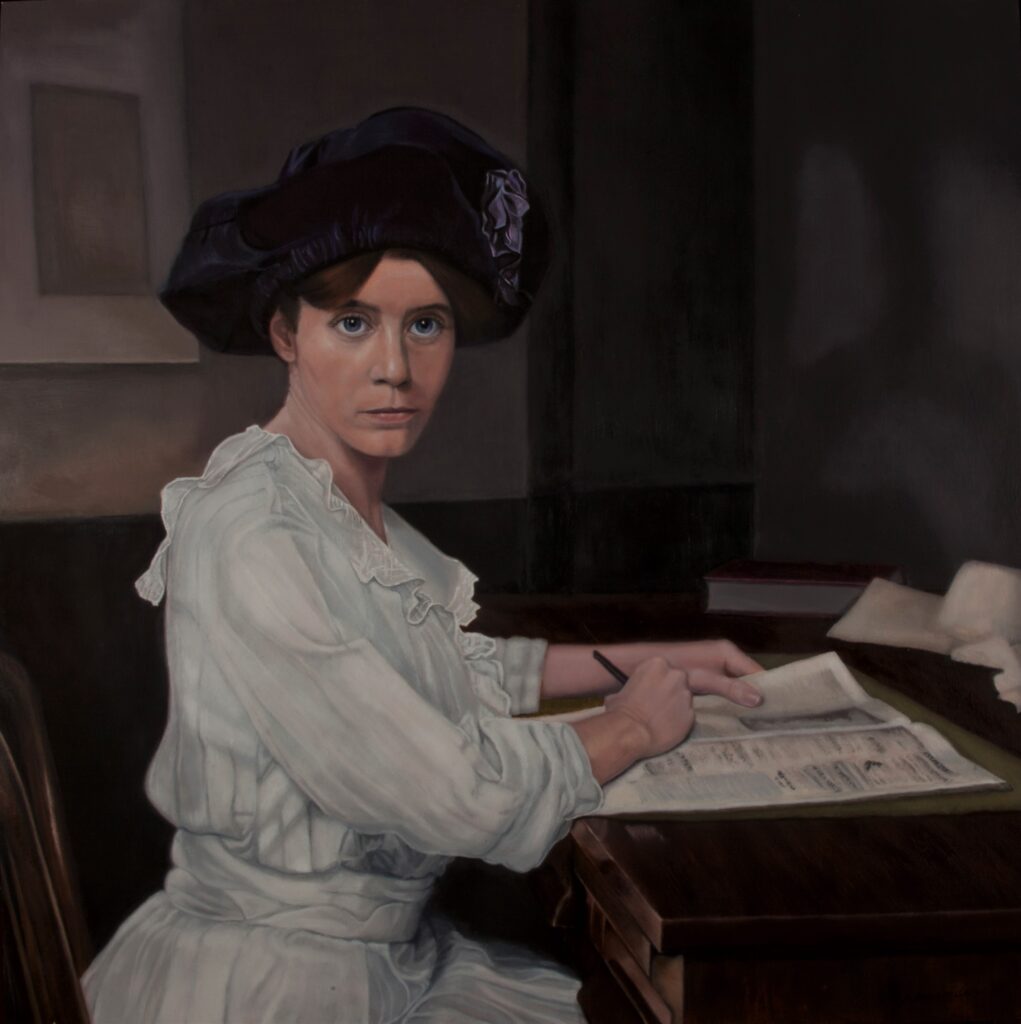 oil-painting-Suffragist-Alice-Paul